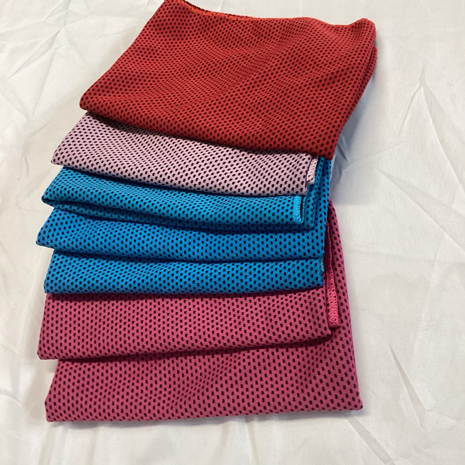 7 PCS Cooling Towel Ice Towel Neck Wrap For Sports Running Jogging Gym