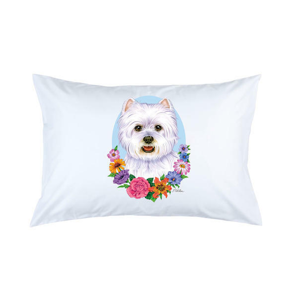 West Highland Terrier Micro Fiber Pillowcase