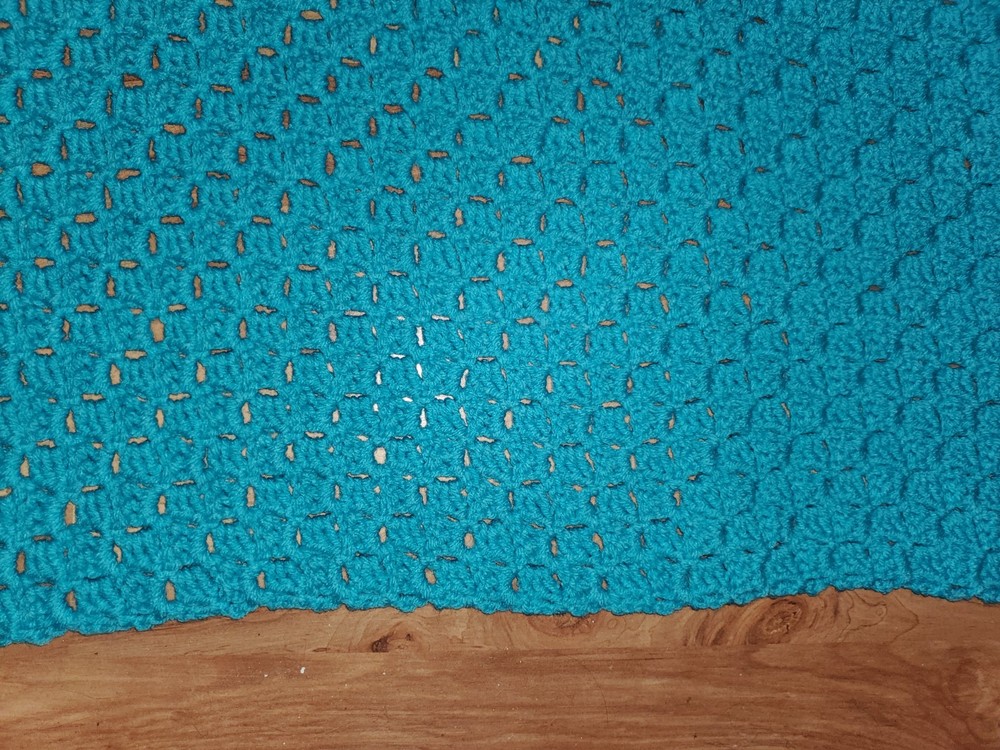 Handmade Crochet Throw Blanket