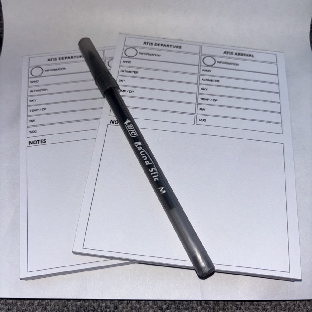 Aviation ATIS Notepad