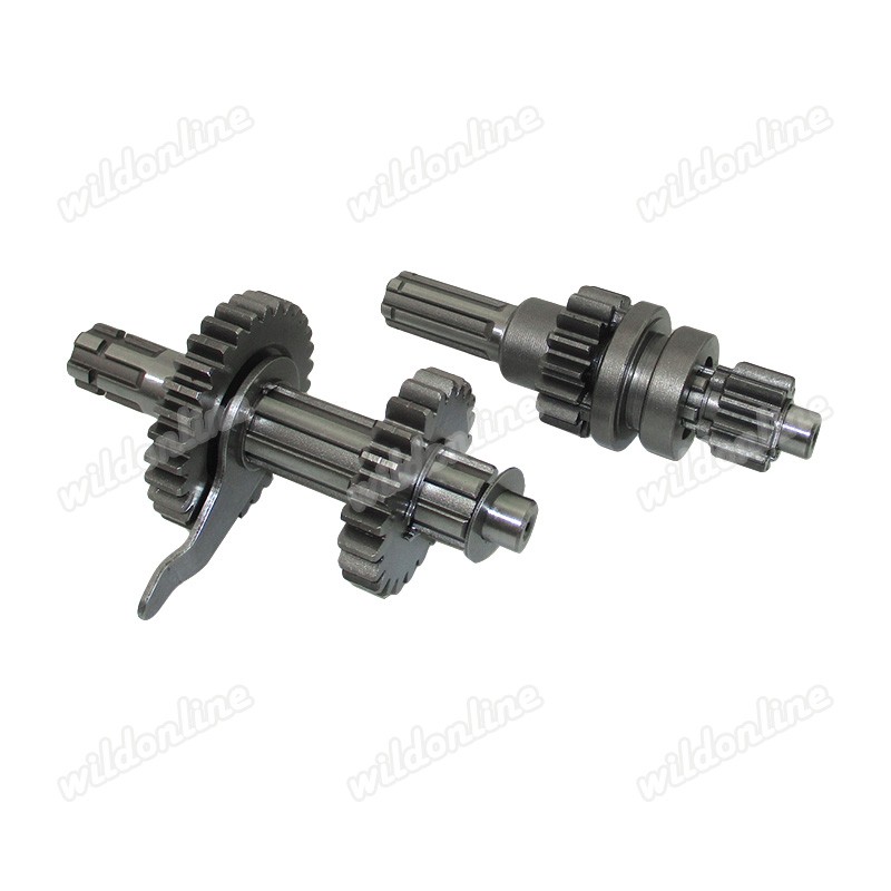 Gear Transmission Main Counter Shafts For YX 110cc125cc 1+1 ATV Quads Go Karts