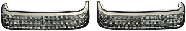 Custom Dynamics ProBeam Seq LED Saddlebag Lights Chrome Red/Smk #PB-SBSEQ-BCM-CS
