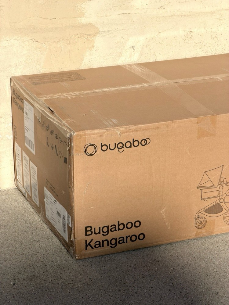 Bugaboo Kangaroo - Single to Double Full-Size Stroller - Midnight Black