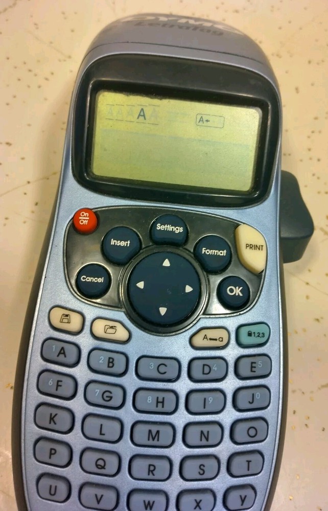 Dymo Letratag Label Maker Tested Working
