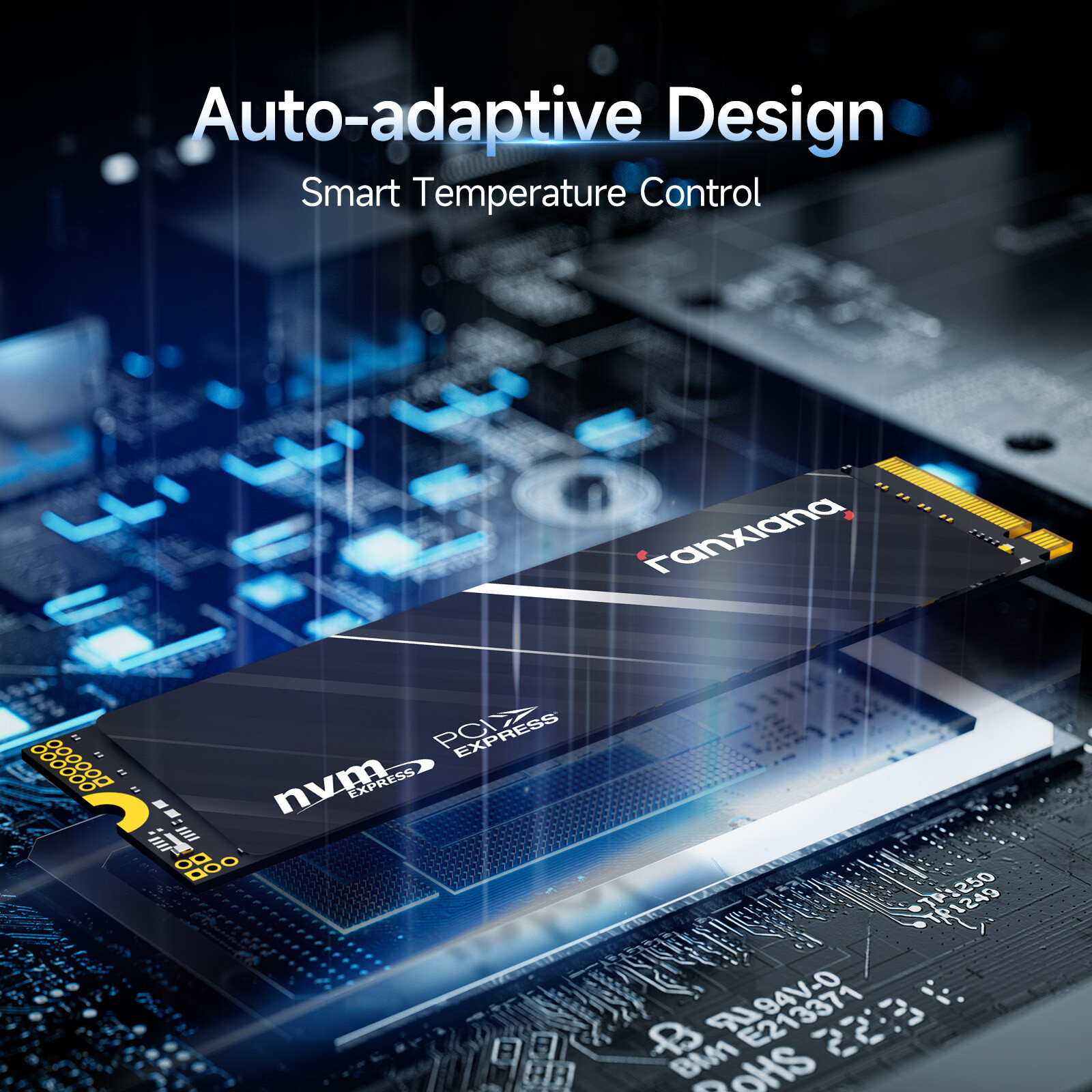 Fanxiang 1TB M.2 SSD 2280 NVMe PCIe 2TB Internal Solid State Drive 7300MB/s LOT