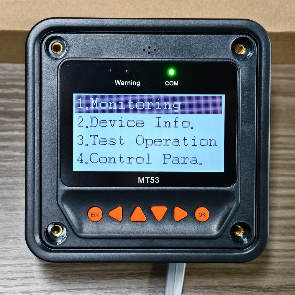 MT53 Remote Meter Compatible With The IT/ET-NC G3 Solar Controller LCD Display