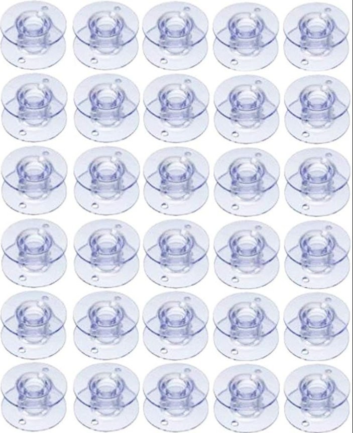 30Pack Plastic Sewing Machine Bobbins for Brother hot new