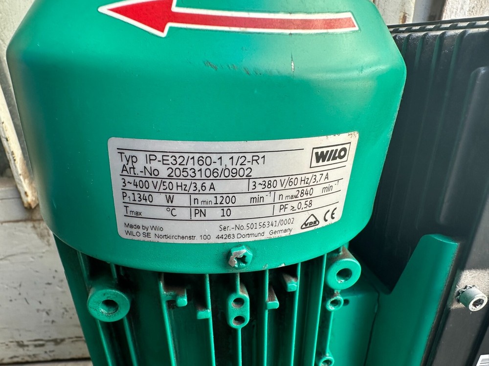 WILO IP-E32/160-1,1/2-R1 pump