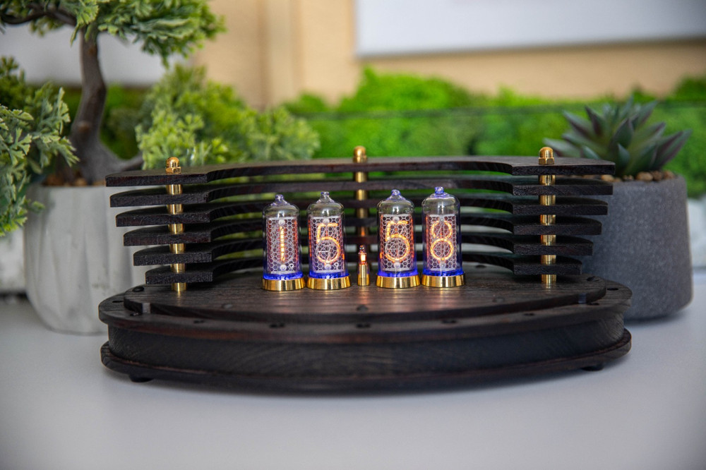 Nixie Tube Clock Pulsar IN8-2 4-tubes