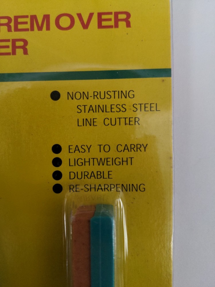 Fish Hook Remover & Sharpener, Non-Rusting Cutter