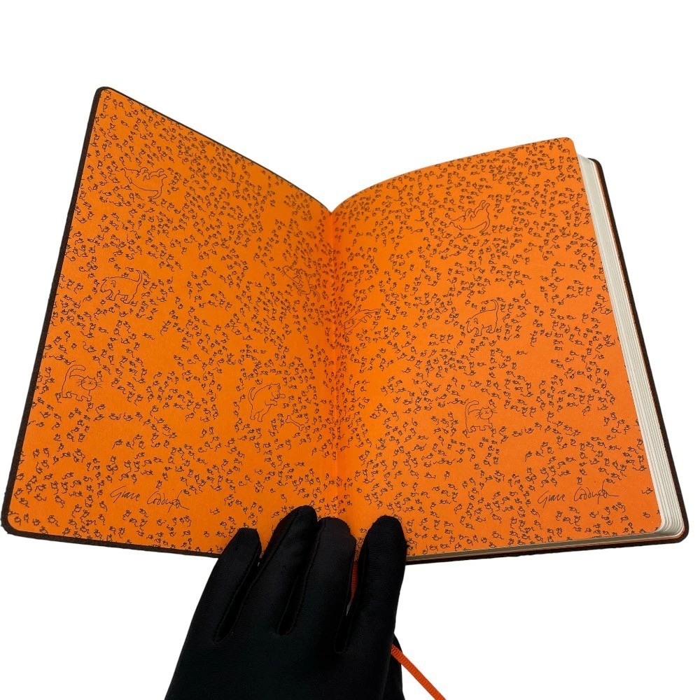 Auth Louis Vuitton Catogram Canvas Notebook GI0358