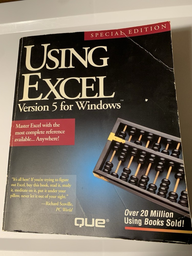 Using Excel Version 5 for Windows Special Edition 1993, QUE