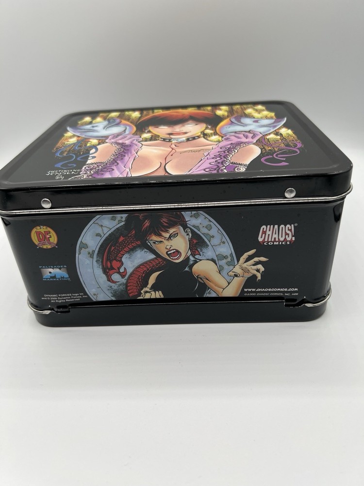 Empty Tin Lunchbox Chastity Chaos Comics Dynamic Forces 2000