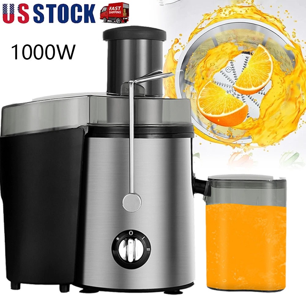 1000W Electric Juicer Fruit Vegetable Blender Juice Extractor Citrus Machine USA