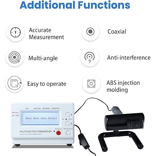 NO. 1000 Watch Timing Machine Tester Tool Multi-function Timegrapher Automatic