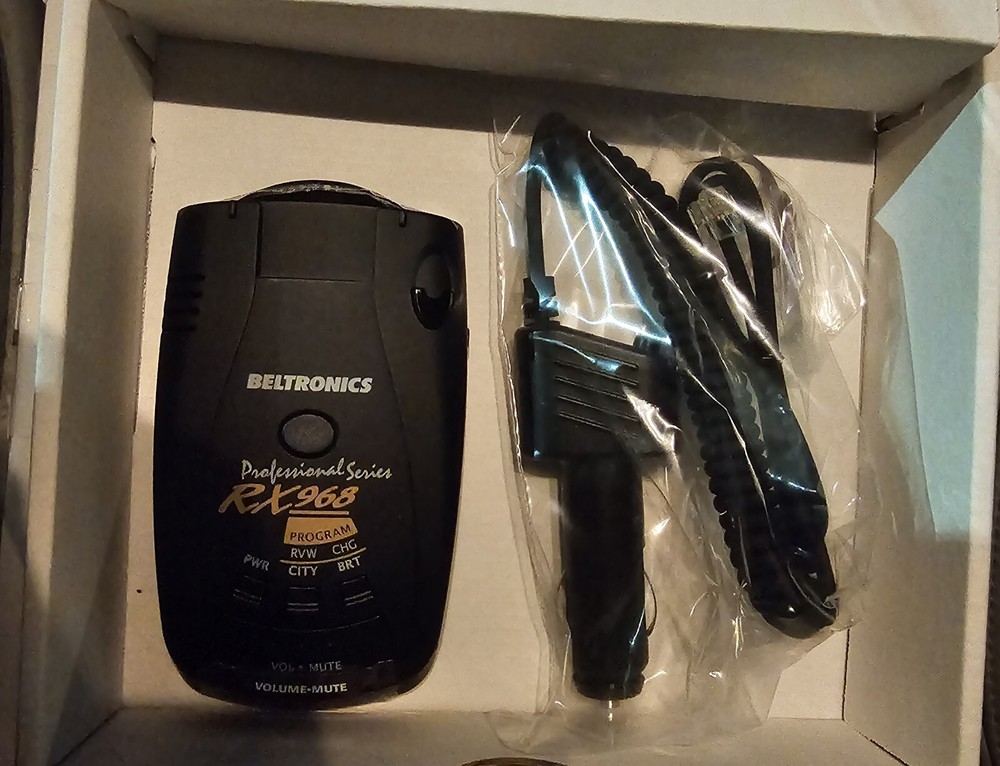 Beltronics Professional Series Radar Detector Rx968 Russian Language