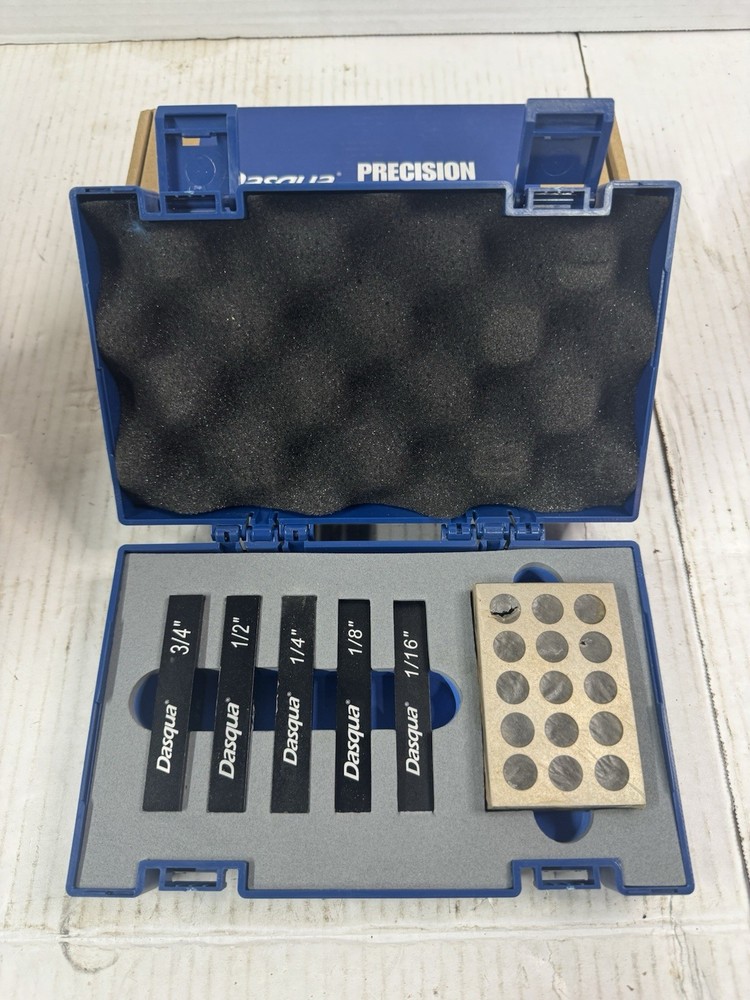 Dasqua 6 Piece Precision Setup Blocks & 1-2-3 Block Set