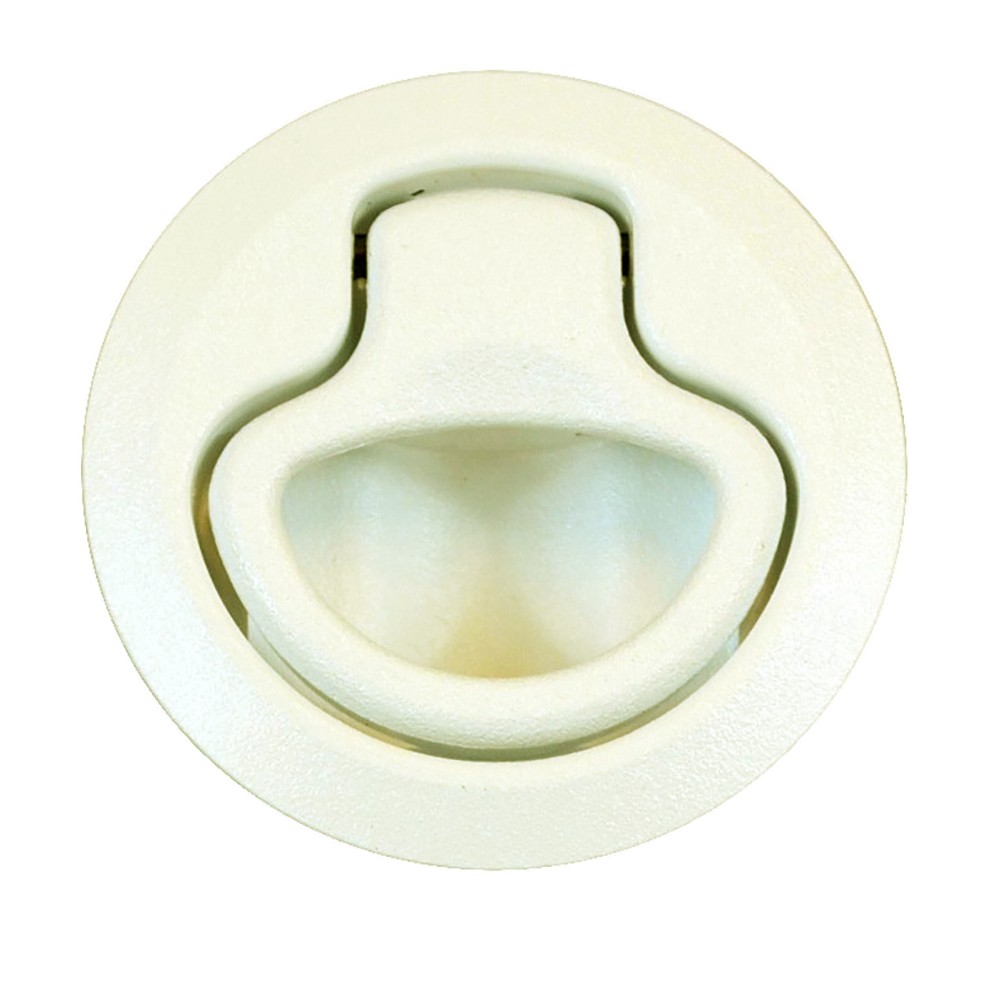 Southco M1-63-7 Flush Plastic Pull Latch - Pull To Open - Non Locking - Beige