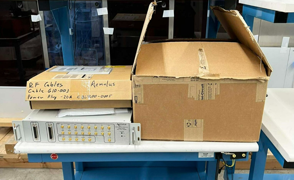 Aemulus Amoeba AMB7600 RF Front End Device Tester *used working