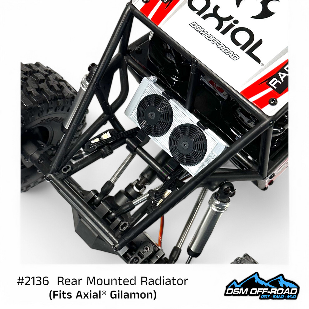 Rear Mounted Radiator (Fits Axial® Gilamon)
