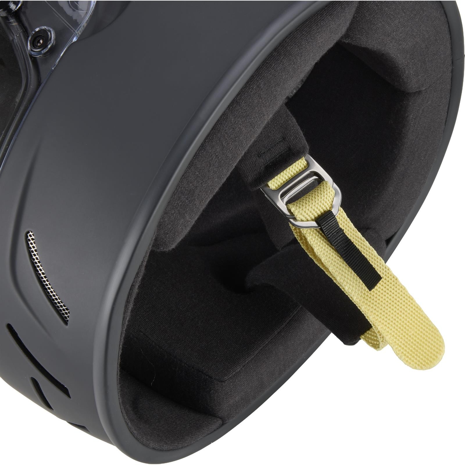 Speedway Motors Lightweight SA2025 Racing Helmet, Flt Black, L