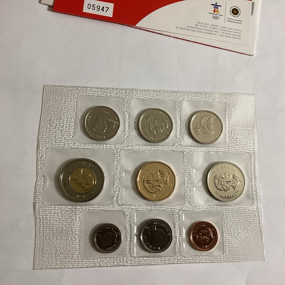 Canada 🇨🇦 2009 SE Olympic Proof Like Set Issued By RCM