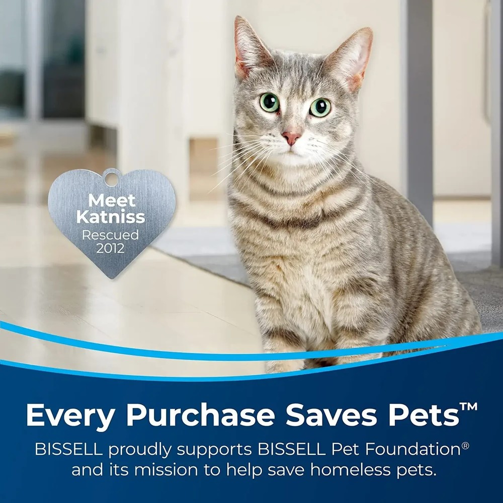 BISSELL CleanView Compact Turbo Bagless, Corded, Compact, Lightweight