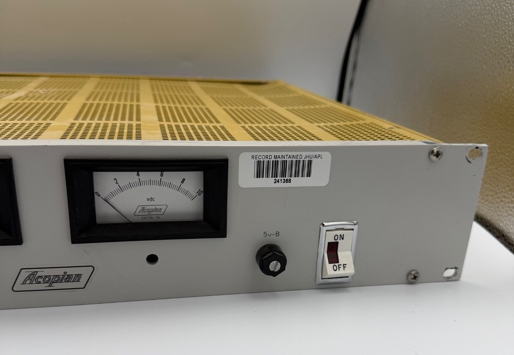 Acopian Power Supply System Untested Model R5N8X