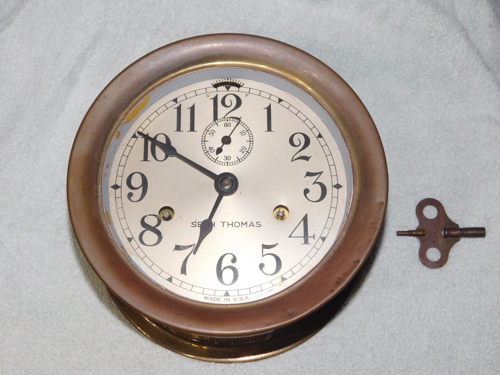 Antique Seth Thomas Ships Clock