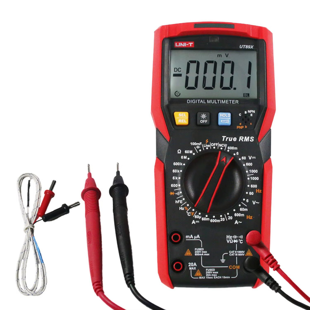 UT89X UT89XD Professional Digital Multimeter True RMS AC DC Current Voltmeter