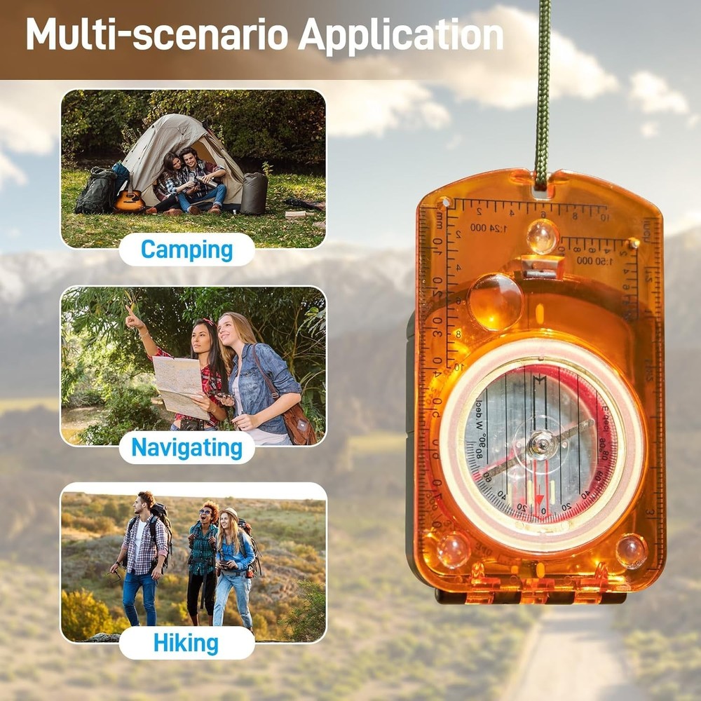Finest Mirror Compass Outdoor Navigation - Alternative