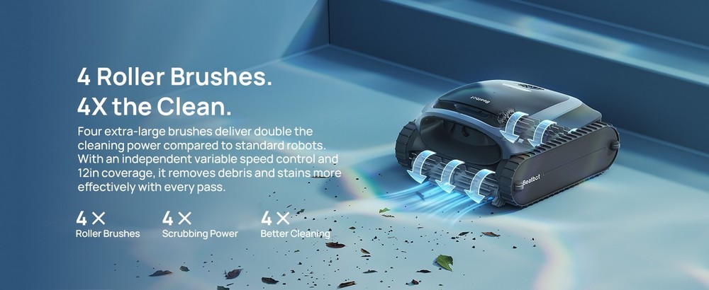 Beatbot AquaSense 2 Cordless Robotic Pool Vacuum Cleaner ( Used )