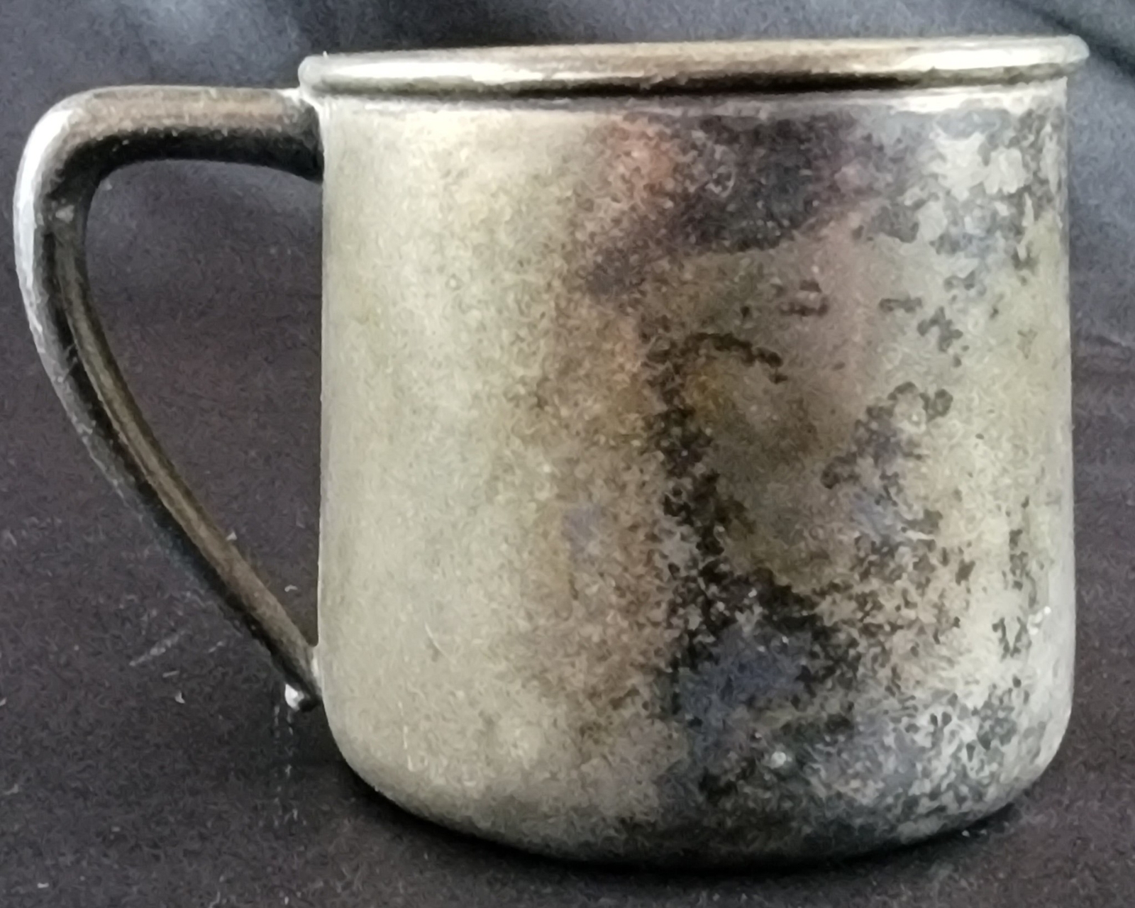 Wm Rogers & Son Child Cup Mug EPNS 1342 Silverplate Baby Cup Antique Small
