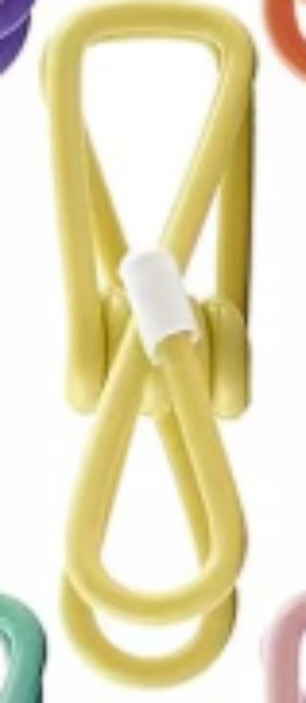 1 PCS small Coated Material Chip Clip, USED