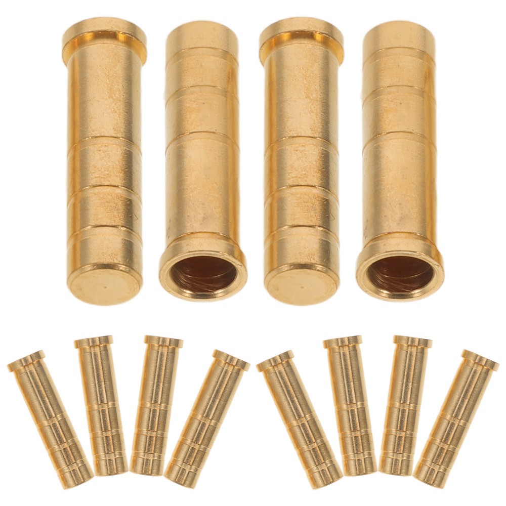 12 Pcs Arrow Connection Seat Points Insert Inserts Archery Brass