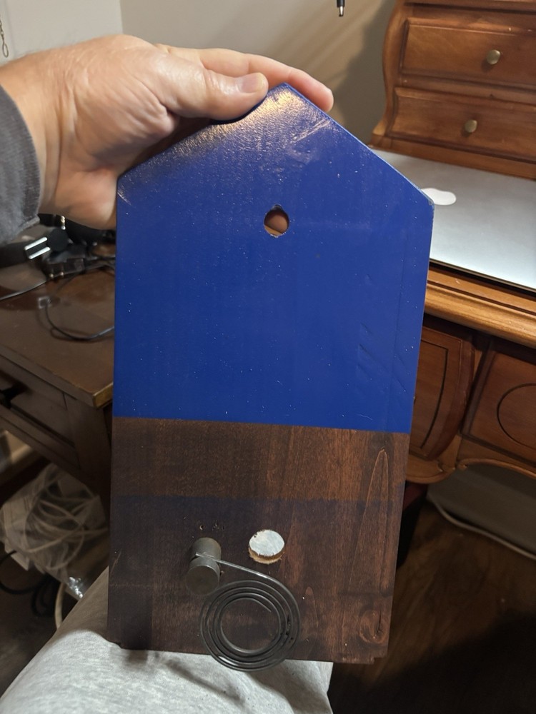 Antique Weather House Cuckoo Clock