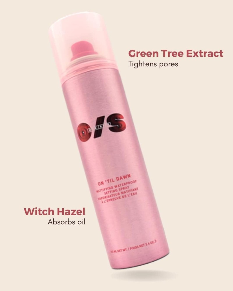 ONE/SIZE On 'Til Dawn Mattifying Waterproof Setting Spray, 3.4 oz