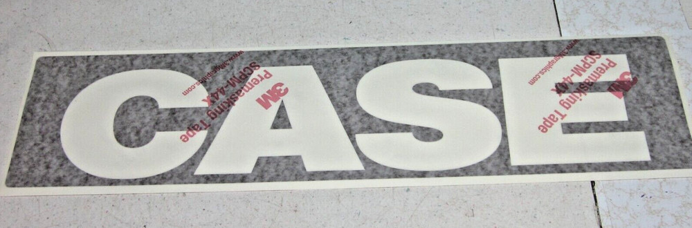 Large Case Decal 6" x 24-1/2" Brown