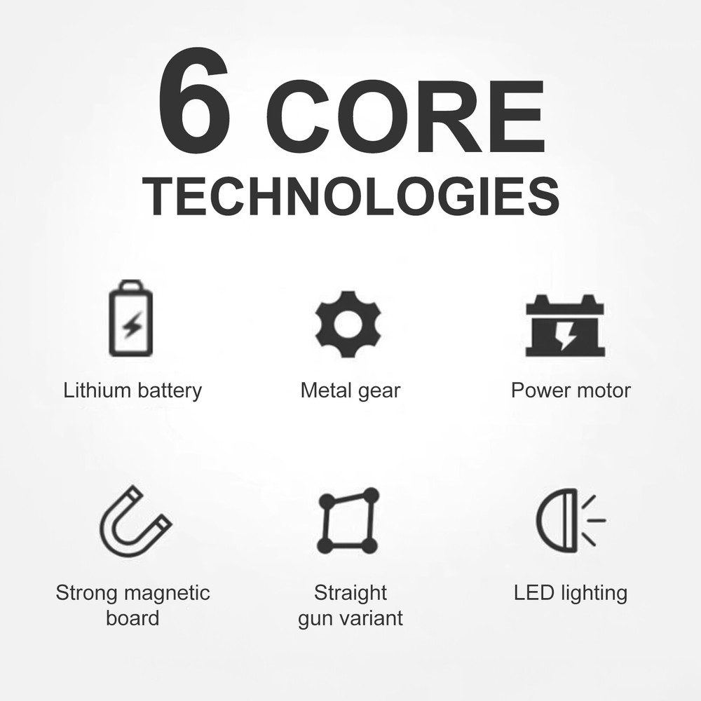 Electric Screwdriver, Cordless Screwdriver Set Rechargeable Drill Tool with Bits