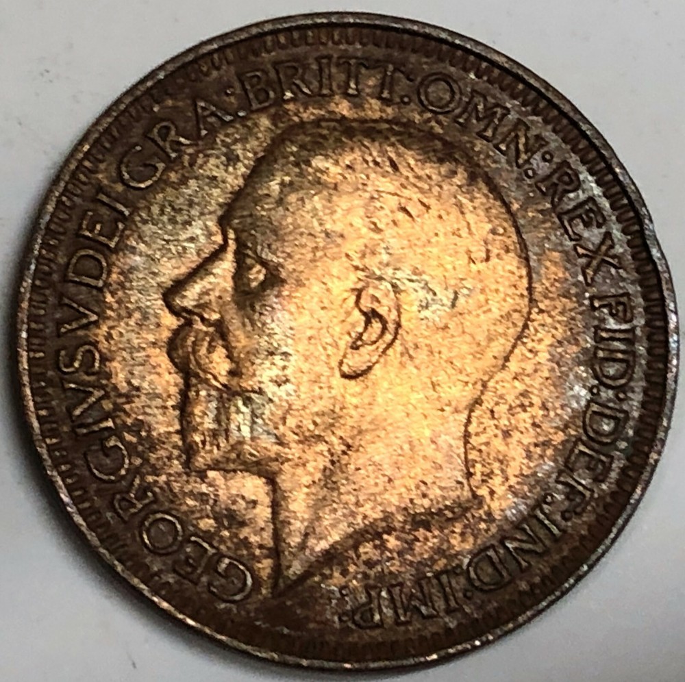 # C2965 GREAT BRITAIN COIN, FARTHING 1927