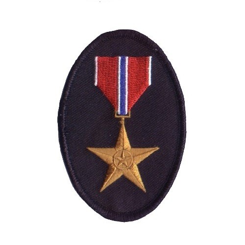 BRONZE STAR PATCH VETERAN MILITARY PATCH