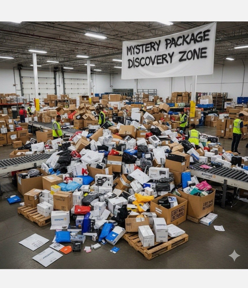 Mystery | Box Package | Unclaimed | Returns | Random Items | Lost Mail