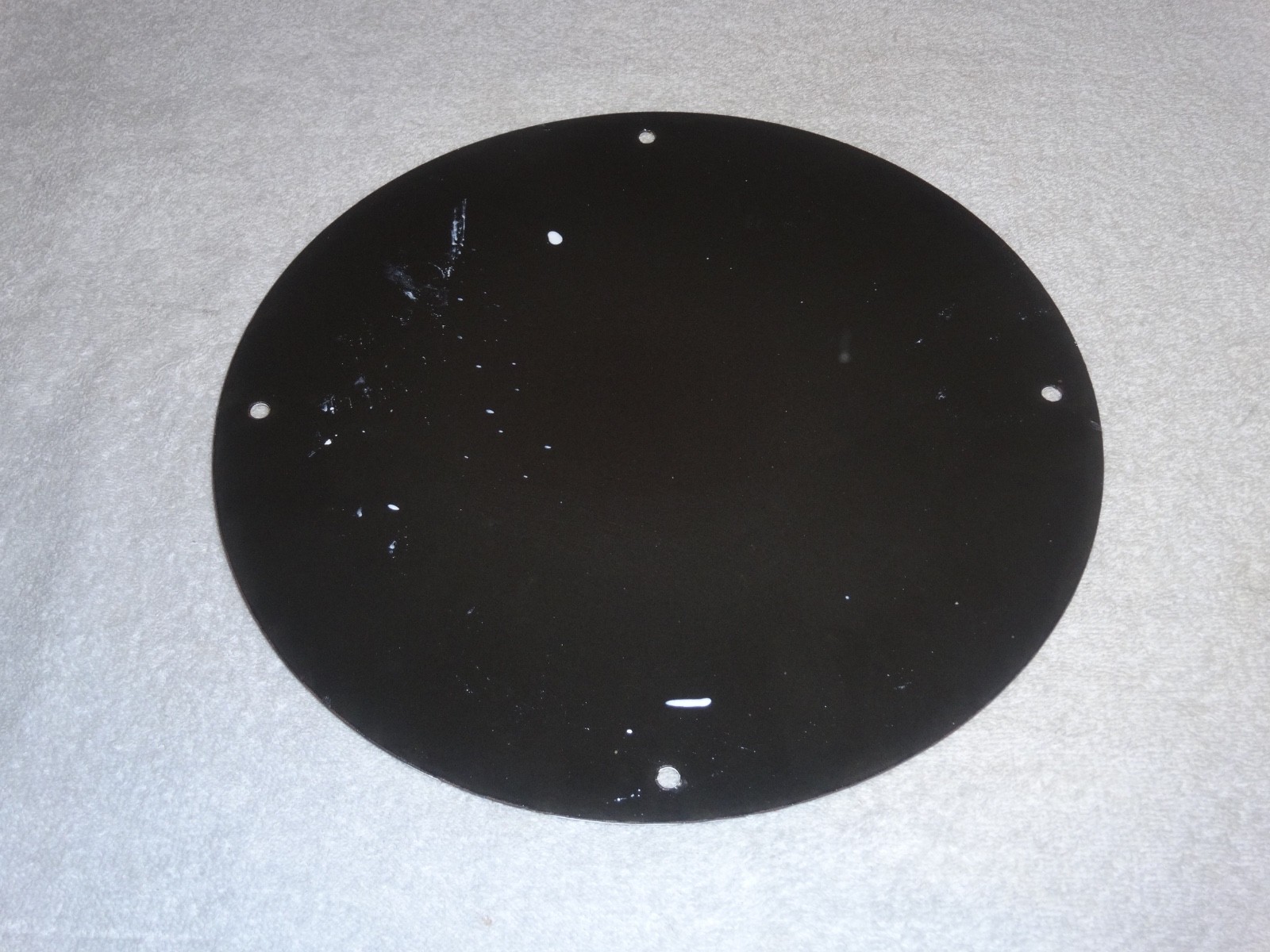 VINTAGE 11 3/4 in FORD AUTOMOBILE & TRUCK ADV. SIGN HEAVY METAL PORCELAIN #S 217