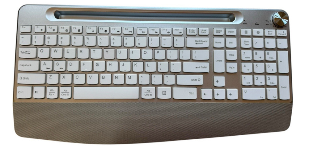 GAMCATZ Wireless Keyboard - Gray - No Mouse