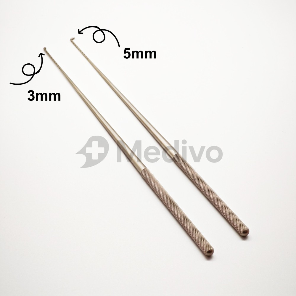 Arthroscopy Probe Hook Depth Gauge 3mm/5mm Knee Shoulder Training Simulator Tool