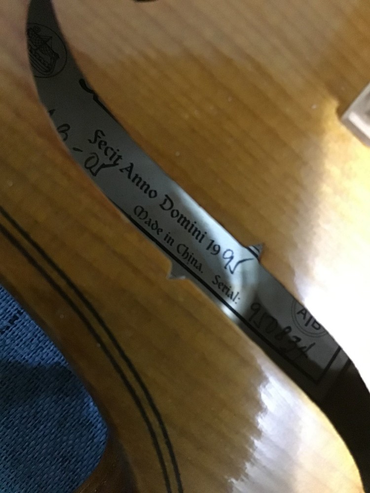 ANTON BRETON MODEL AB-05 4/4 VIOLIN WITH HARD SHELL CASE