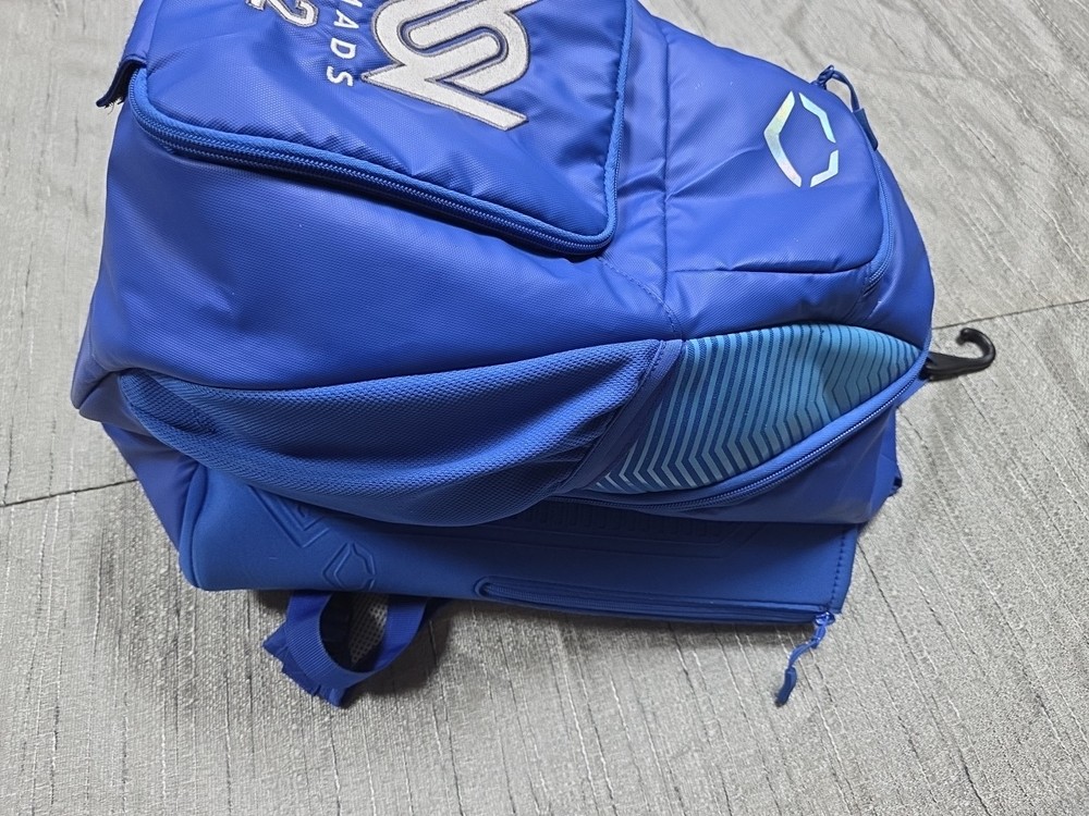 EvoShield Recruit Backpack Baseball Softball Nomads42 Blue Multipocket Equipment