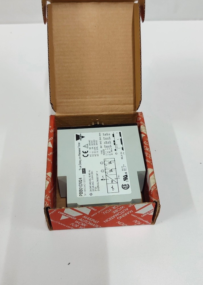 CARLO GAVAZZI PBB01DM24 TRUE DELAY ON RELEASE TIMER