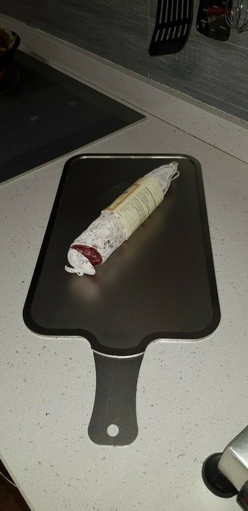 Tagliere inox con salvagoccia