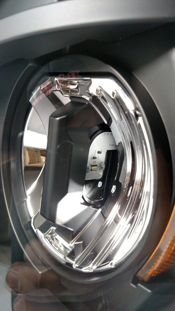 Pair LED "Blackout" Headlights for 2008-2017 Freightliner Cascadia
